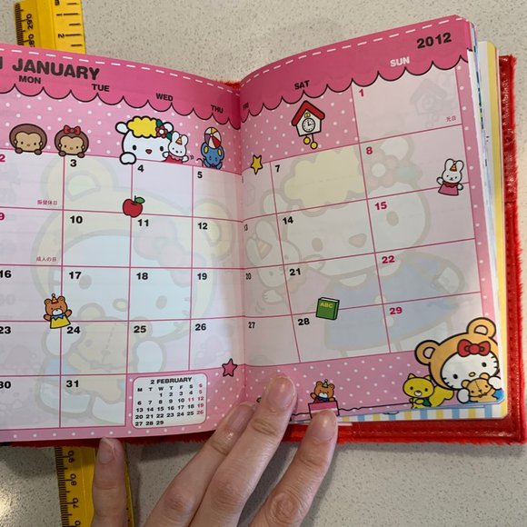 2011 HELLO KITTY PLANNER BRAND NEW - Picture 9 of 14